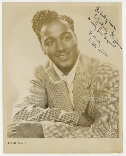 Leslie scott 1940 attore - attore, nero