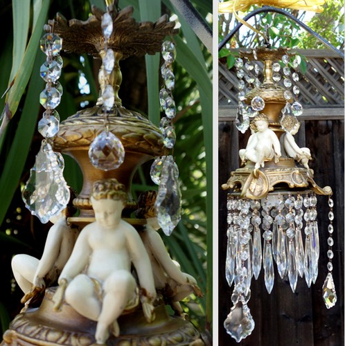 Lampadario cherubino lampada