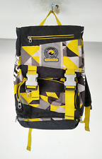 Invicta zaino original Trade Mark vintage'90 Nero giallo scuola paninaro -77L