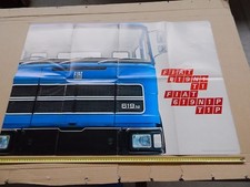 RARO MANIFESTO POSTER ORIGINALE CAMION FIAT 619 N1 T1 N1P T1P