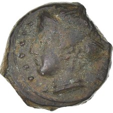 [#1067818] Moneta, Sicilia, Emilitron, ca. 415-409 a.C., Himera, VF (30-35), bronzo, 