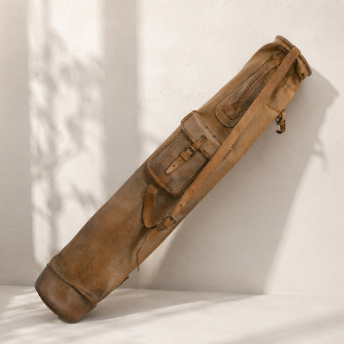 Borsa golf vintage pelle - da, in