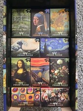 Professor Puzzle Mini Capolavori Puzzle - Set di 10 - Van Gogh e altri!