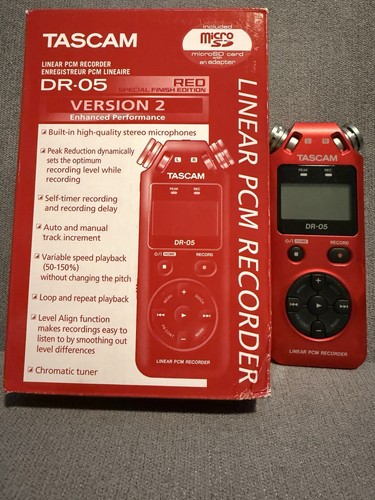 Tascam versione 2 - dr-05,