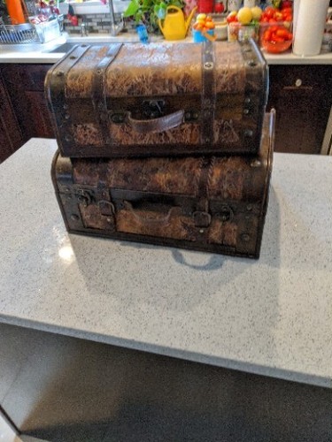 Baule custodia vintage - baule/custodia, &