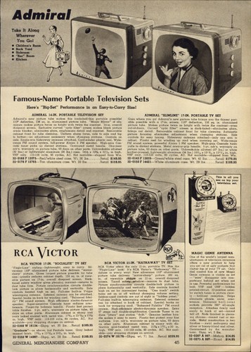 1957 carta pubblicitaria - 1957,
