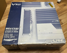 Alpine MRV-F340 Amplificatore di potenza per auto 12V 4/3/2ch aperto mai usato JP