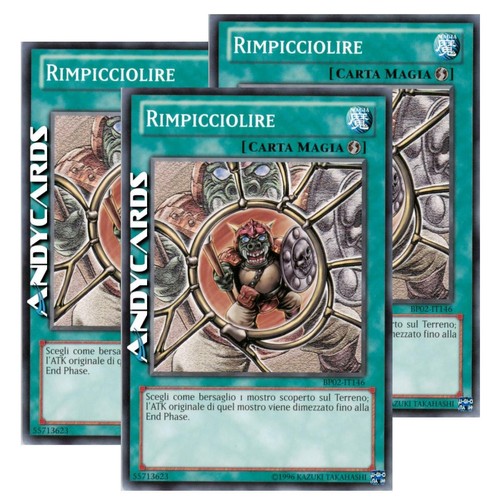 Rimpicciolire - 3x, (shrink)