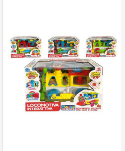 Box locomotiva trenino - trenino,
