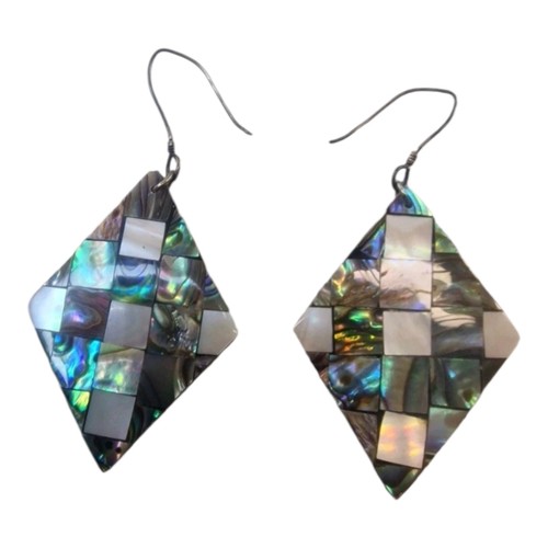 Ohrringe abalone shell - abalone,