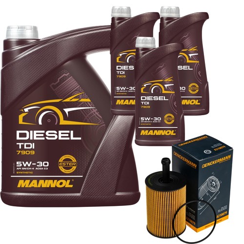 Controllo set mannol 5w - controllo, 5w-30