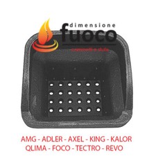 BRACIERE CROGIOLO STUFA PELLET AMG ADLER AXEL KING KALOR QLIMA FOCO TECTRO REVO