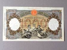 Italy P-56c 1,000 Lire 1940