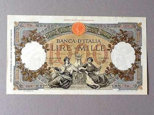Italy 56c 000 lire - italy, p-56c