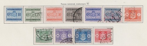 Italia stemma affrancatura - italia,