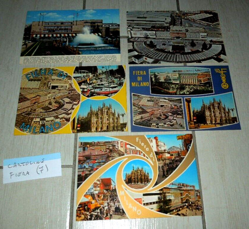 Cartoline della fiera - della,