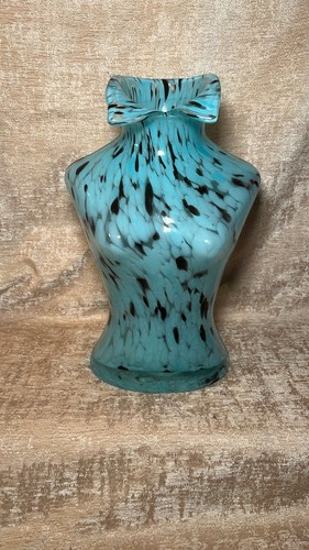 Vaso busto donna vetro