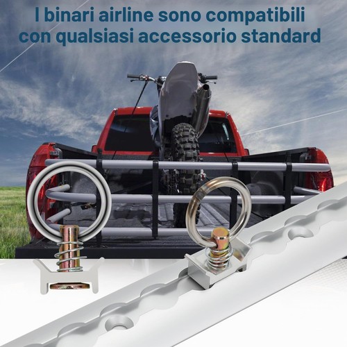 Binario aereo alluminio x - binario,