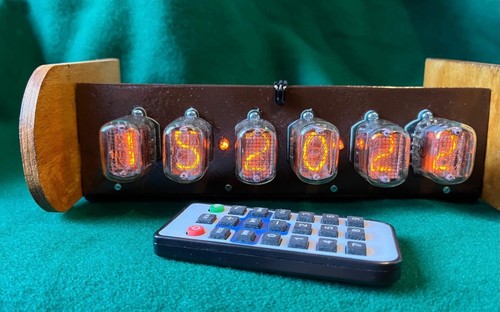 Orologio con tubi nixie - orologio,