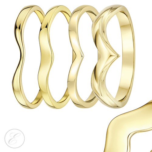 Anello solitario oro giallo - oro,