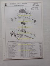 Weber carburatore 32 DATRA