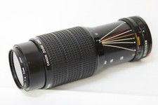 CANON ZOOM 75-200/4,5 FD CON PARALUCE PER FOTOCAMERE CANON ANALOGICHE