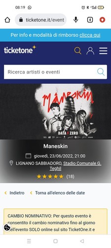 Biglietti concerto maneskin - biglietti,