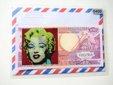 a1) BANCONOTA A. WARHOL 100