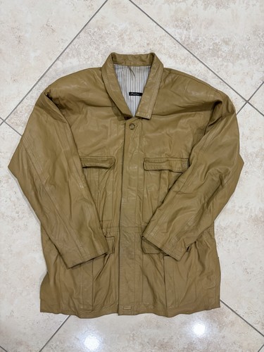 Giacca pelle uomo - uomo, vintage