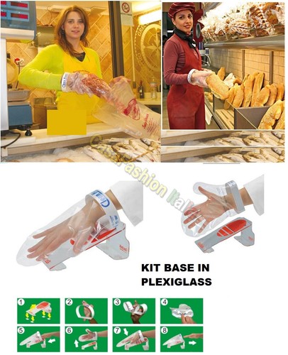 Guanto magnetico con base - guanto,