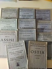 12 Numeri Itinerari dei musei gallerie e monumenti d'Italia in buone condizioni
