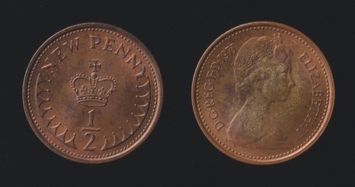 Regno unito half new - regno, penny