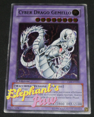 Yugioh cyber drago gemello - drago,