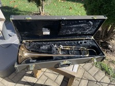 Trombone Yamaha Allegro YSL-548GOAL 548GO 548 con custodia originale BELLISSIMO!!