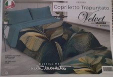 Copriletto Trapuntato Con