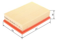 BOSCH F026400345 - Filtro aria