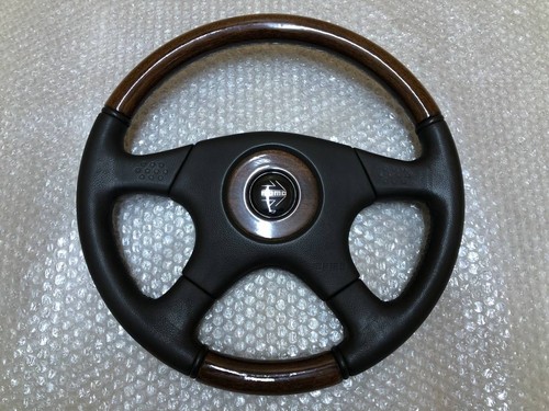 Volante legno momo - legno,
