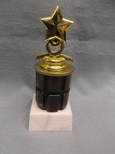 Premio trofeo STAR base bianca