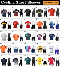Mens Cycling team Jersey Bib