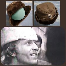 FUR HAT shearling COLBACCO 80's CONTE of FLORENCE Pool Sci Italia TG.58 cm RARE 