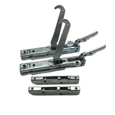 Kit 4 Pezzi | Cerniere Porta + 2 Porta Rullini Per Forno Tecnogas