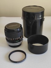 Obiettivo Canon FD 100mm 2.8 s.s.c. 