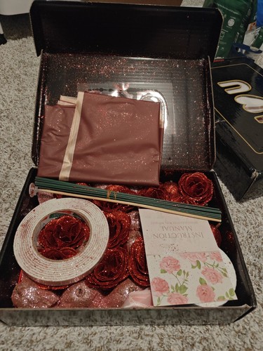Set rose rosse - , luxe