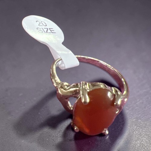 Anello donna colore arancione