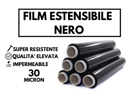 Film estensibile nero 6 - nero,