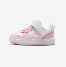 NIKE COURT BOROUGH LOW Recraft Scarpe Sneakers Bambino Neonato DV5458 105 Bianco