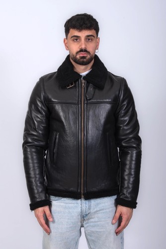 Giacca vera pelle nero - giacca,