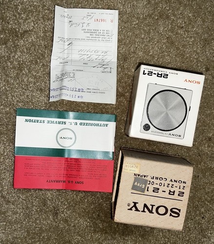 Radio vintage sony - radio, •