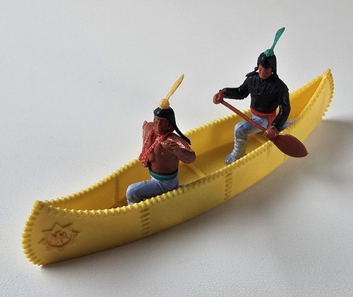 Timpo indiani canoa con 2 - /,