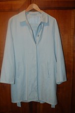 Top Line, Soprabito Spolverino donna, Azzurro, tg 44, Usato